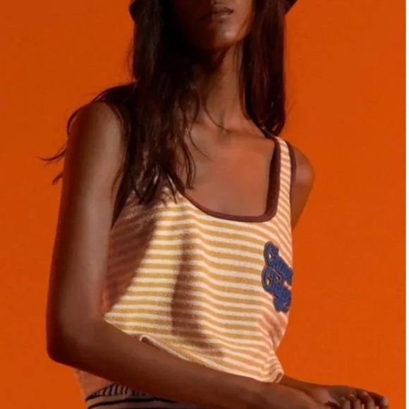. Zara x Chupa Chups Terrycloth Tank Top Sz m - Picture 2 of 3